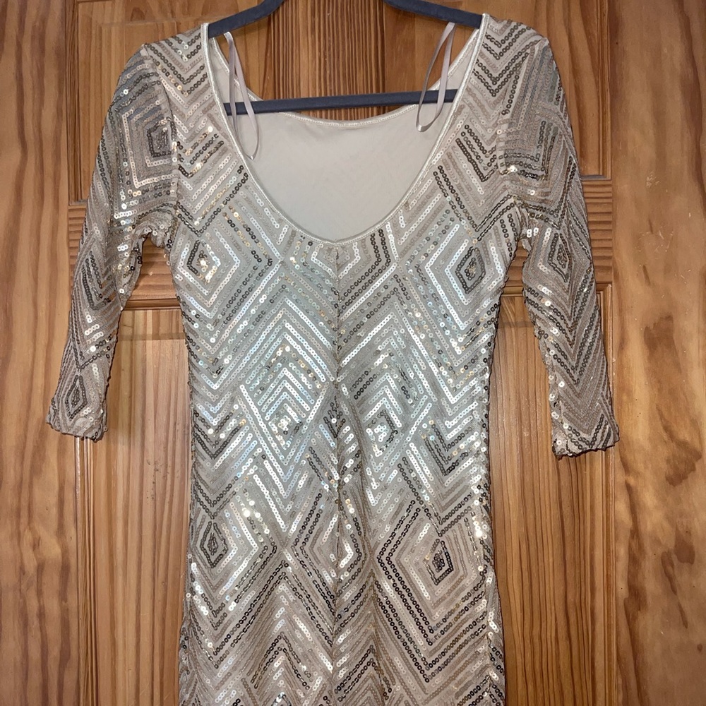 Sparkly Gold Dress